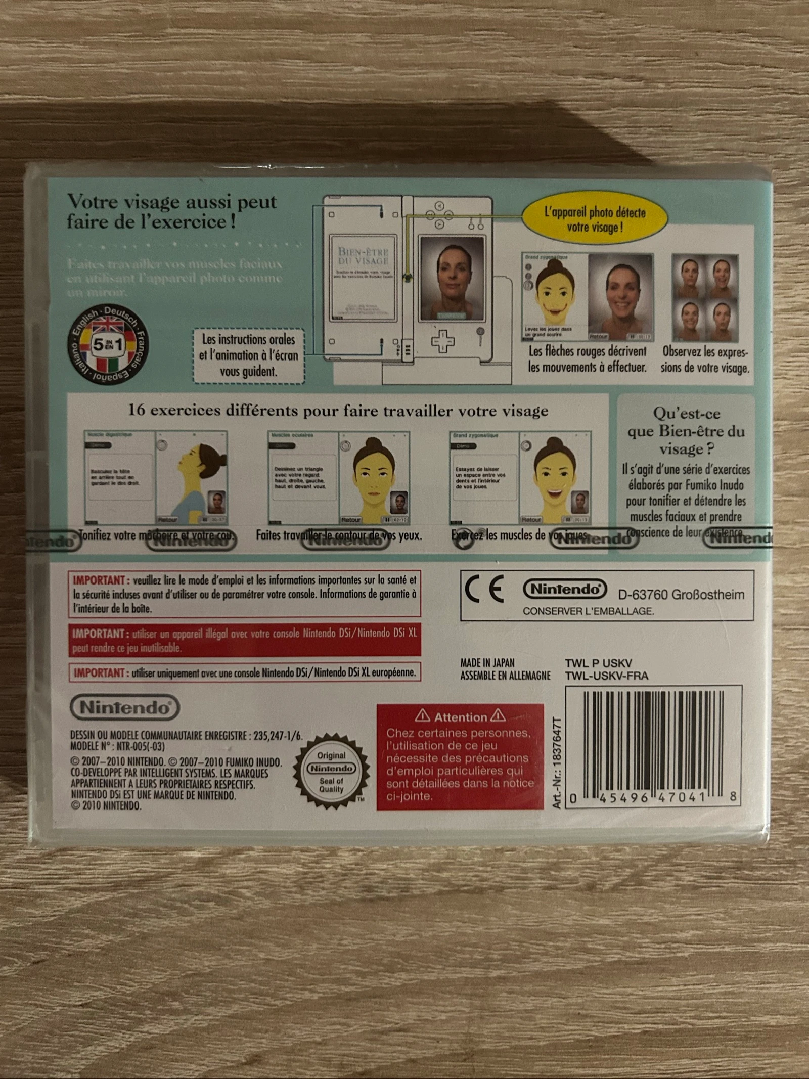 Gezichtswohlzijn – Nintendo DSi – Nieuw in originele blisterverpakking – photo 2